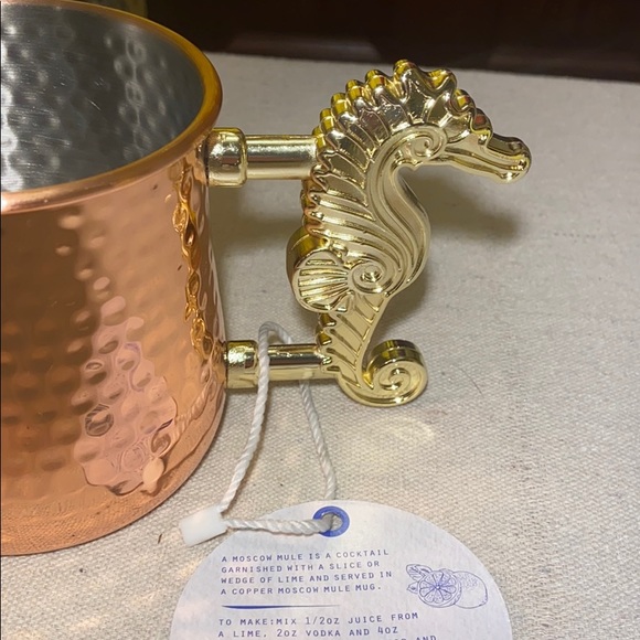 Seahorse Moscow Mule Mug - Picture 9 of 15